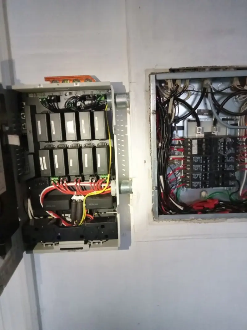 Electrical panel upgrade completed for Carbon Monoxide Detector Installation in Linganore